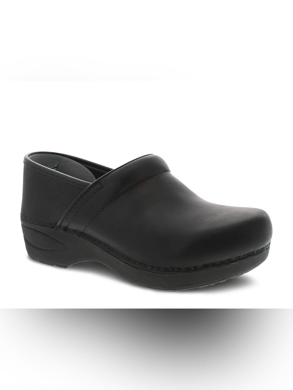 Dansko Xp 2.0 Classic Black Leather Professional Clogs Women's Eu 38 US 7.5-8 Su